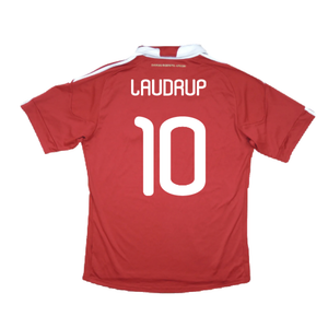 Denmark 2010-11 Home Shirt (M) (Excellent) (Laudrup 10)_1