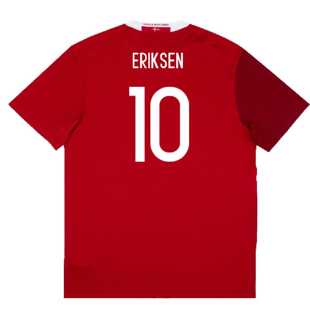 Denmark 2015-16 Home Shirt (L) (Excellent) (Eriksen 10)_1