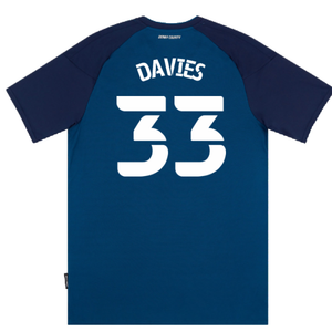 Derby County 2020-21 Away Shirt (S) (Mint) (Davies 33)_1