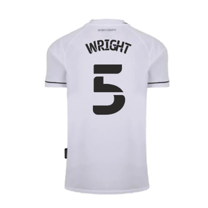 Derby County 2020-21 Home Shirt (L) (Excellent) (Wright 5)_1