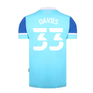 Derby County 2021-22 Away Shirt (XL) (Mint) (Davies 33)_1