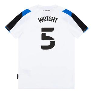 Derby County 2021-22 Home Shirt (L) (Mint) (Wright 5)_1