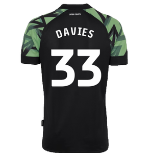 Derby County 2022-23 Away Shirt (Sponsorless) (XXL) (Davies 33) (Very Good)_1