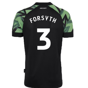 Derby County 2022-23 Away Shirt (Sponsorless) (M) (Forsyth 3) (Excellent)_1