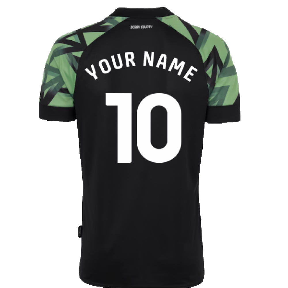 Derby County 2022-23 Away Shirt (Sponsorless) (M) (Your Name 10) (Excellent)_1