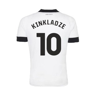 Derby County 2022-23 Home Shirt (Sponsorless) (S) (Kinkladze 10) (Mint)_1