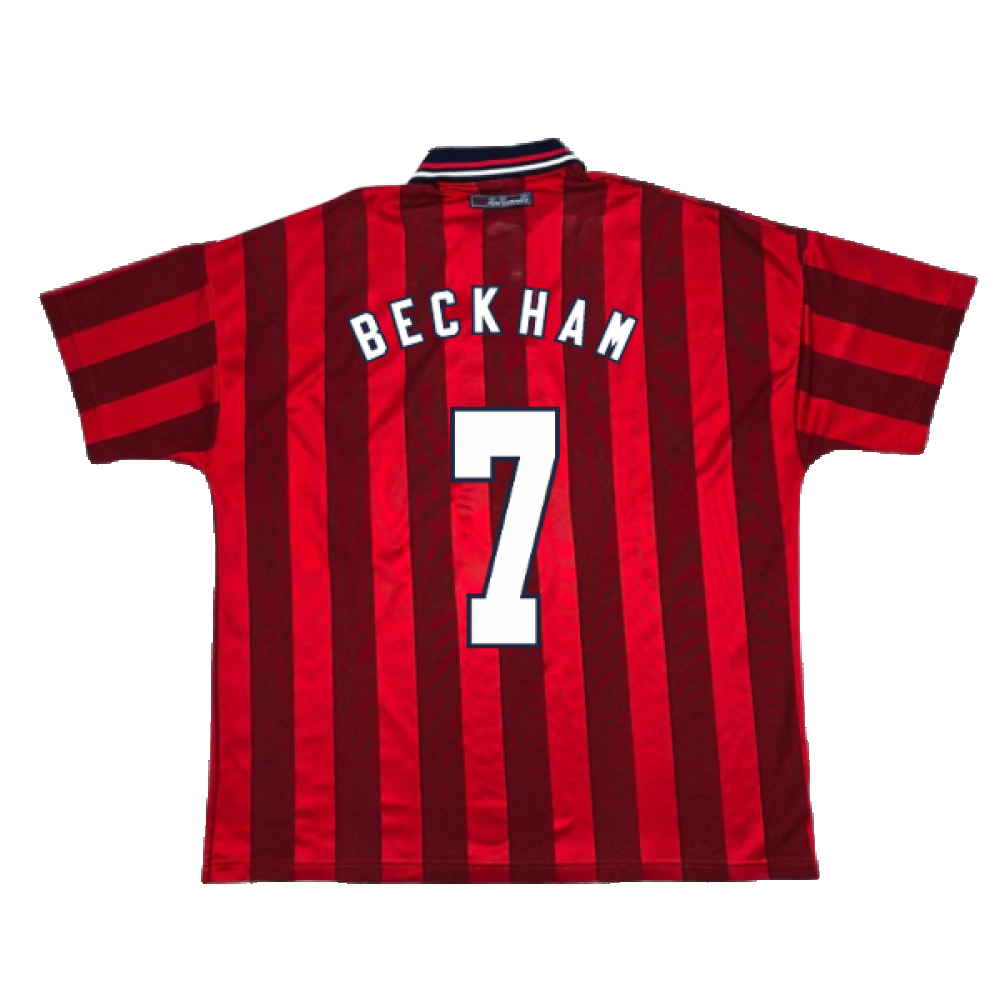 England 1997-99 Away Shirt (M) (Excellent) (BECKHAM 7)_1