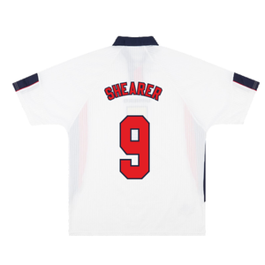 England 1997-99 Home Shirt (2XL) (Very Good) (SHEARER 9)_2