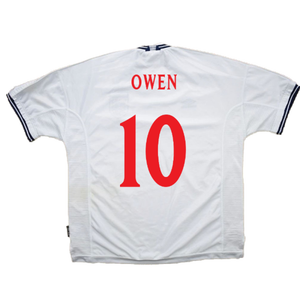 England 1999-00 Home Shirt (XXL) (Fair) (Owen 10)_2