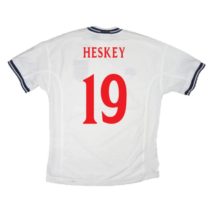 England 1999-01 Home Shirt (Very Good) (Heskey 19)_1