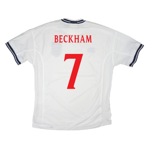 England 1999-01 Home Shirt (Youths) (Excellent) (BECKHAM 7)_2