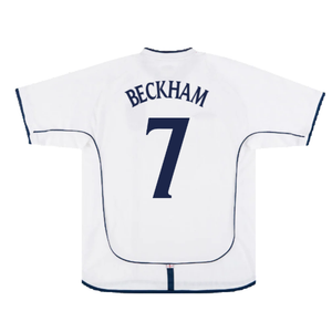 England 2001-03 Home Shirt (M) (Very Good) (Beckham 7)_1