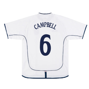 England 2001-03 Home Shirt (Good) (Campbell 6)_1