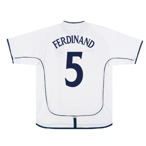 England 2001-03 Home Shirt (M) (Very Good) (FERDINAND 5)_1