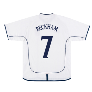 England 2001-03 Home Shirt (L) (Very Good) (BECKHAM 7)_2