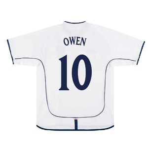 England 2001-03 Home Shirt (XL) (Fair) (OWEN 10)_1