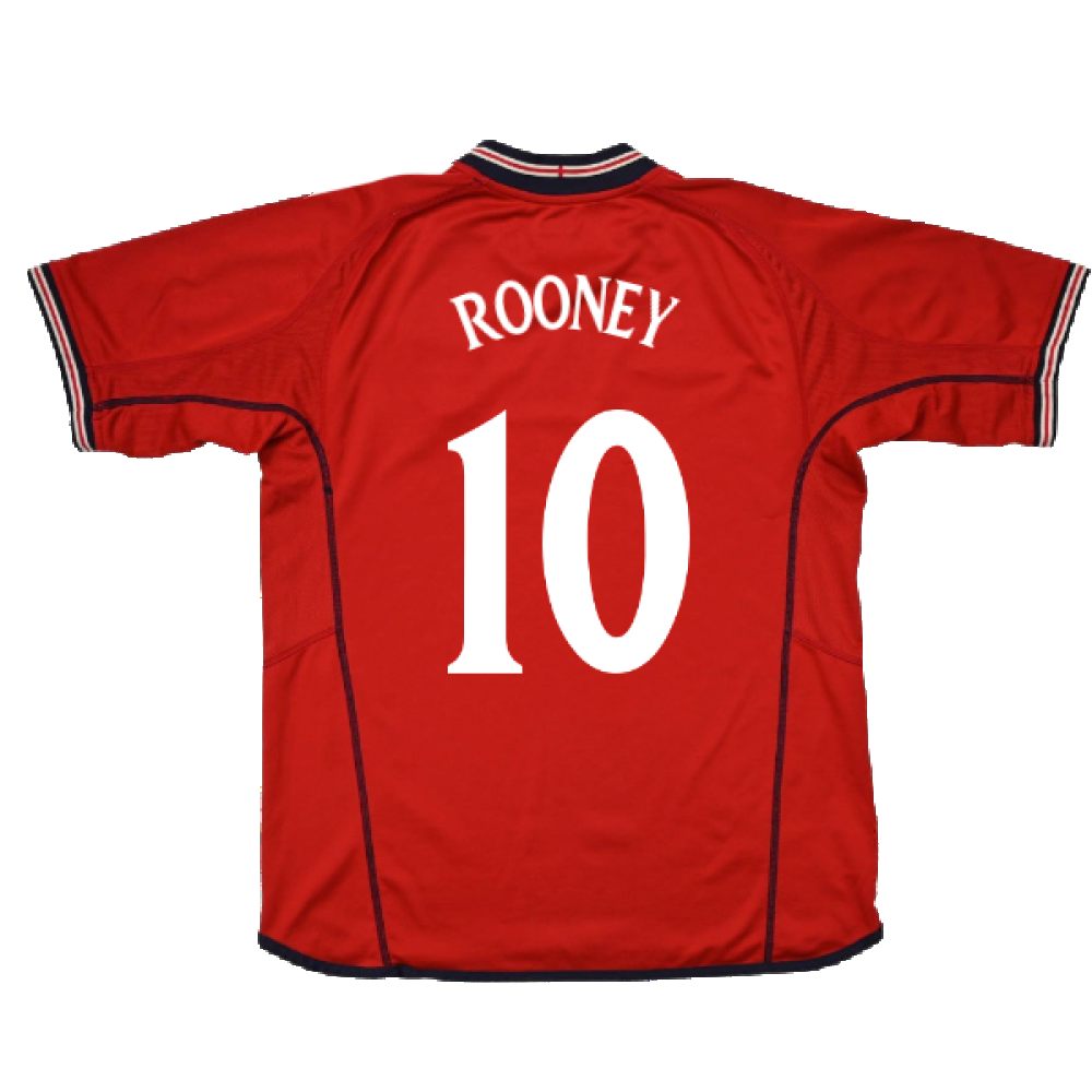 England 2002-04 Away Shirt (XL) (Very Good) (ROONEY 10)_1