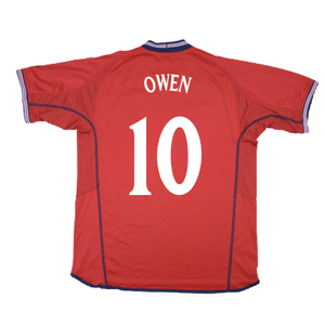 England 2002-04 Away Shirt (Excellent) (Owen 10)_2