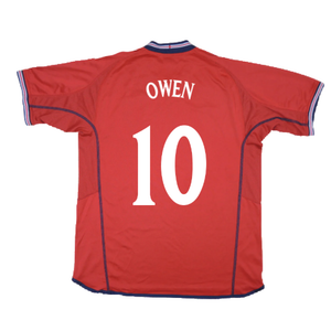 England 2002-04 Away Shirt ((Excellent) XL) (Owen 10)_2