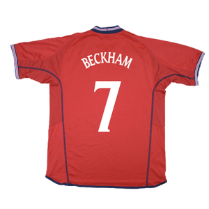 England 2002-04 Away Shirt (L) (Excellent) (Beckham 7)_2