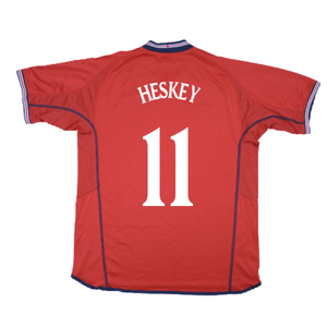 England 2002-04 Away Shirt (L) (Excellent) (Heskey 11)_2