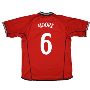 England 2002-04 Away Shirt (Very Good) (MOORE 6)_1