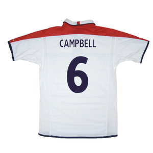 England 2003-05 Home Shirt (XL) (Very Good) (Campbell 6)_1