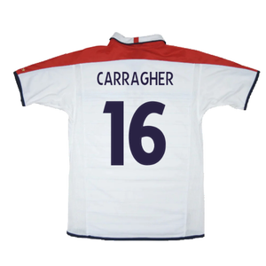 England 2003-05 Home Shirt (XL) (Very Good) (Carragher 16)_1