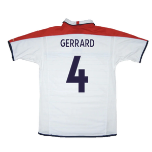 England 2003-05 Home Shirt (XL) (Mint) (Gerrard 4)_1