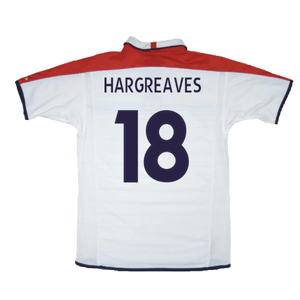 England 2003-05 Home Shirt (XL) (Very Good) (Hargreaves 18)_1