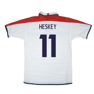 England 2003-05 Home Shirt (XL) (Mint) (Heskey 11)_1