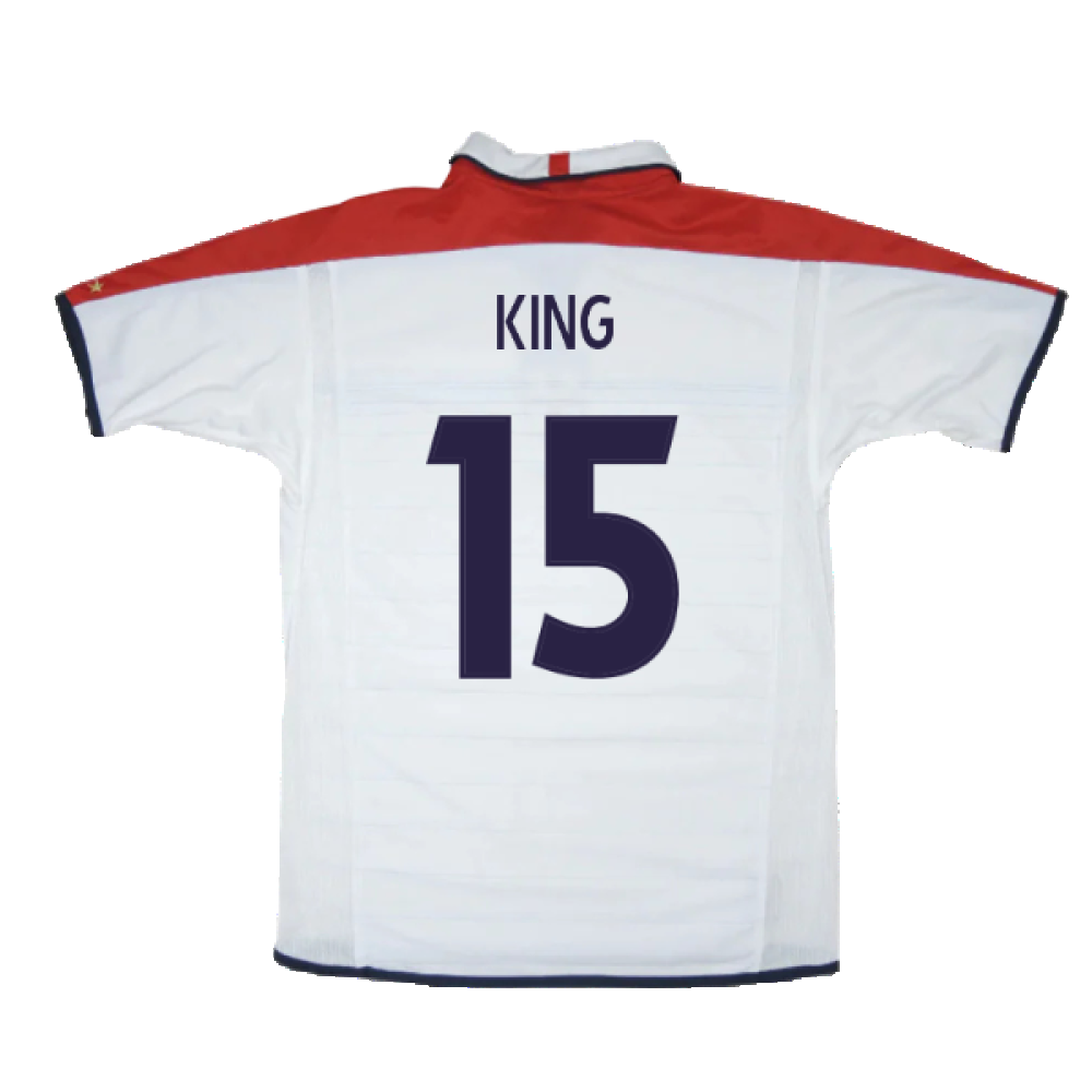 England 2003-05 Home Shirt (XL) (Very Good) (King 15)_1