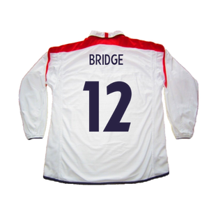 England 2003-05 Home L/S Shirt (M) (Excellent) (Bridge 12)_1