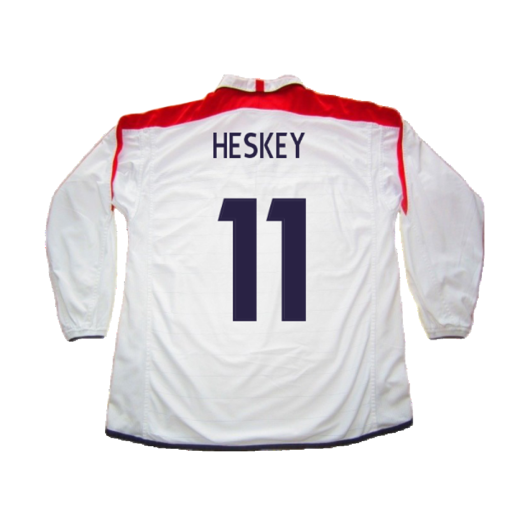 England 2003-05 Home L/S (M) (Excellent) (Heskey 11)_1