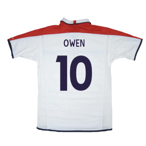 England 2003-05 Home Shirt (XXL) (Very Good) (Owen 10)_1