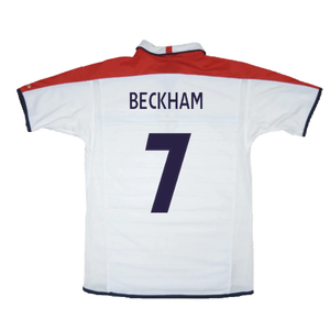 England 2003-05 Home Shirt (XL) (Excellent) (Beckham 7)_1