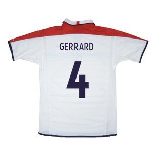 England 2003-05 Home Shirt (M) (Excellent) (Gerrard 4)_1