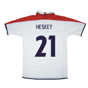 England 2003-05 Home Shirt (Good) (Heskey 21)_1