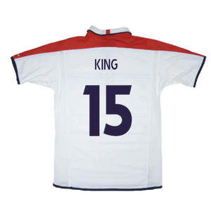 England 2003-05 Home Shirt (XL) (Good) (King 15)_1