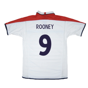 England 2003-05 Home Shirt (M) (Very Good) (ROONEY 9)_2