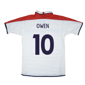 England 2003-05 Home Shirt (S) (Excellent) (Owen 10)_1