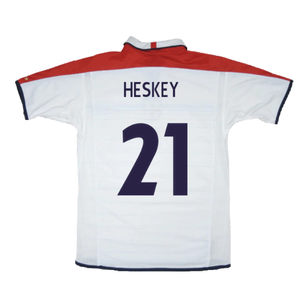 England 2003-05 Home Shirt (Womens) (10) (Excellent) (Heskey 21)_1