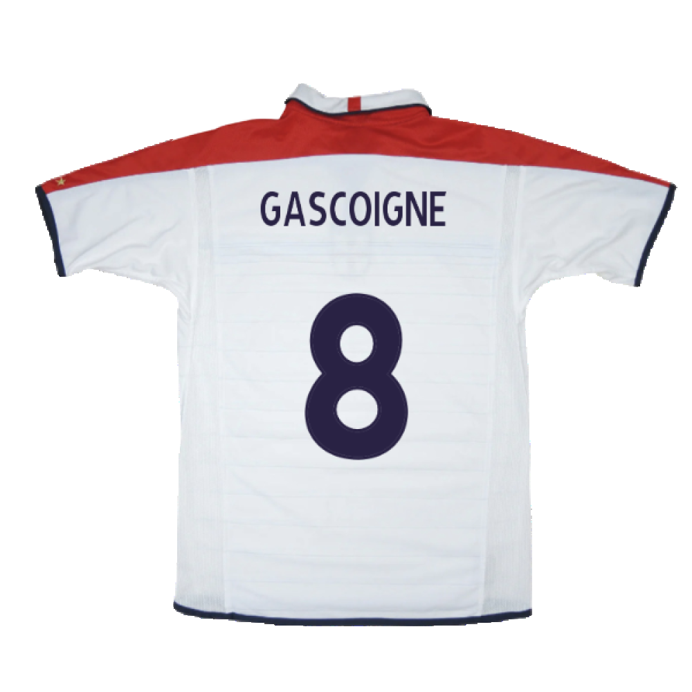 England 2003-05 Home (XL) (Very Good) (GASCOIGNE 8)_2