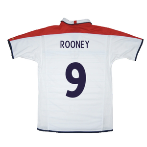 England 2003-05 Home (XL) (Very Good) (ROONEY 9)_2