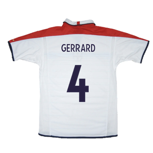 England 2004-05 Home Shirt (XL) (Very Good) (GERRARD 4)_2