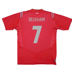 England 2004-06 Away Shirt (XL) (Very Good) (Beckham 7)_1