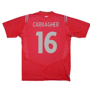 England 2004-2006 Away Shirt (Excellent) (Carragher 16)_1