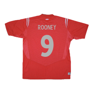 England 2004-06 Away Shirt (Excellent) (ROONEY 9)_2