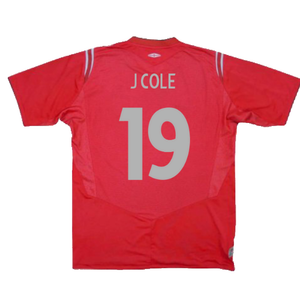 England 2004-06 Away Shirt (L) (Excellent) (J Cole 19)_1