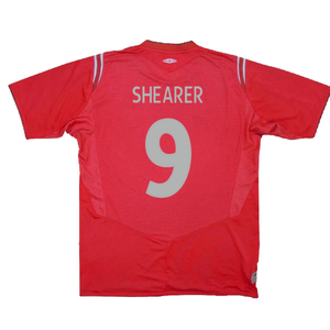 England 2004-06 Away Shirt (L) (Excellent) (SHEARER 9)_1